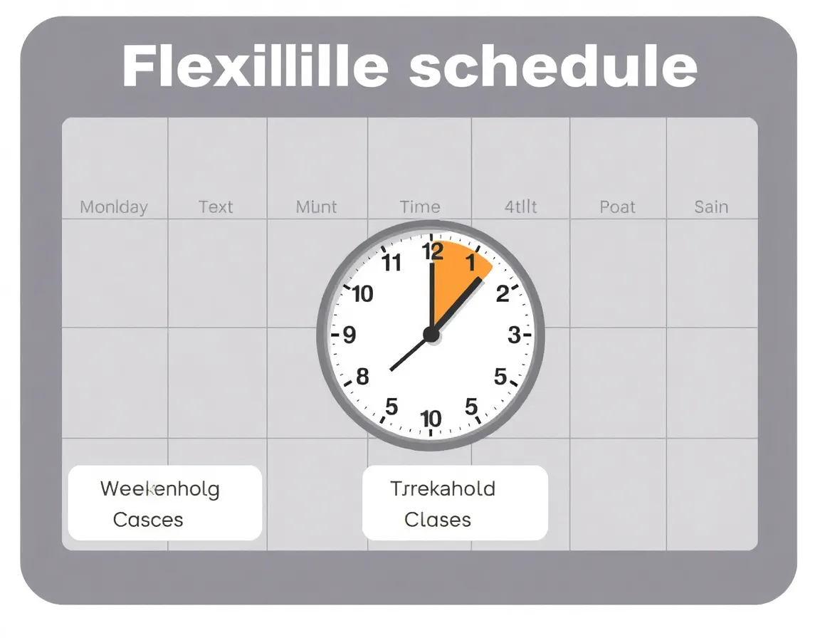 Jadwal Bersifat Fleksibel